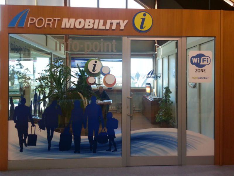 L'info point del terminal ADM L'info point del terminal ADM