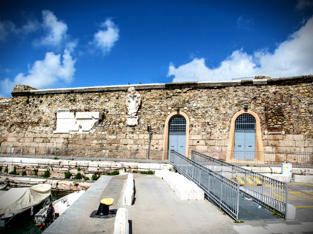 The old Rock of Civitavecchia