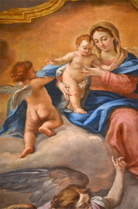 Particolare del dipinto Particolare del dipinto