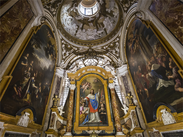 Visitar la Iglesia de San Luís de los Franceses en Roma