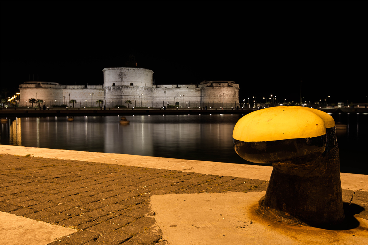 Il Forte Michelangelo di notte - Foto di Marco Quartieri Il Forte Michelangelo di notte - Foto di Marco Quartieri