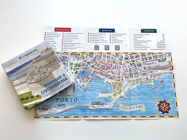 La Nuova Mappa Turistica di Civitavecchia