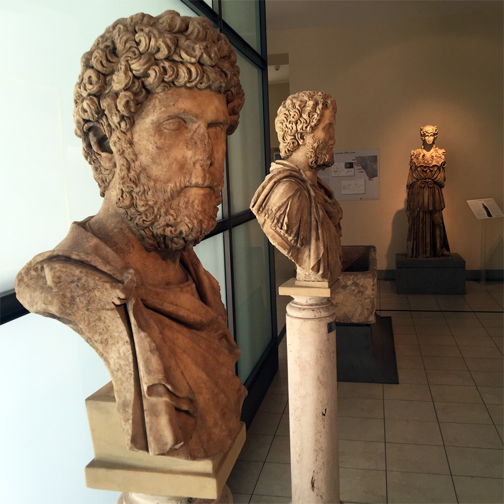 Museo Archeologico di Civitavecchia - Testa di Marco Aurelio Museo Archeologico di Civitavecchia - Testa di Marco Aurelio