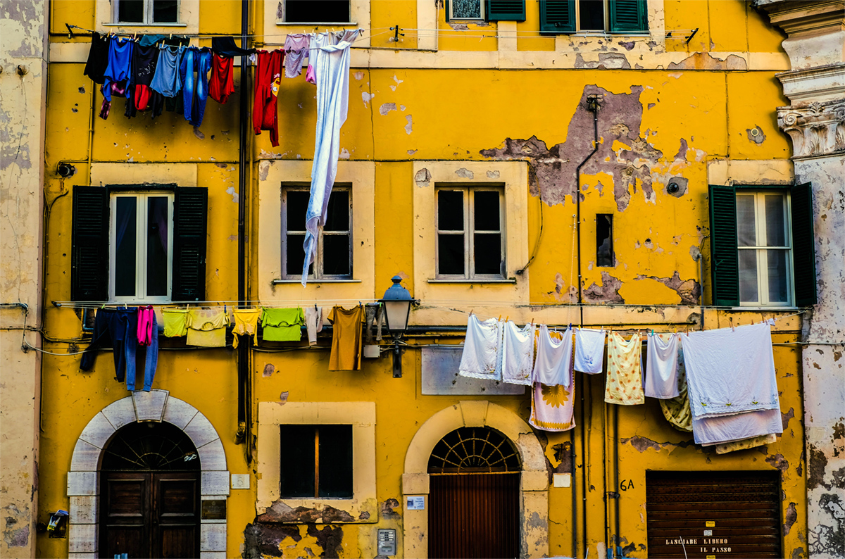 Piazza Leandra - Foto di Marco Quartieri #cartolinedacivitavecchia