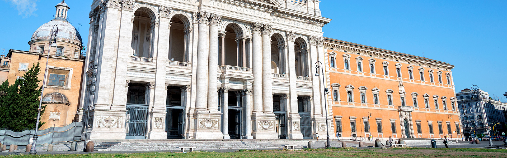 The Basilica of Saint John in the Lateran is the departure point for the Pilgrim's Way