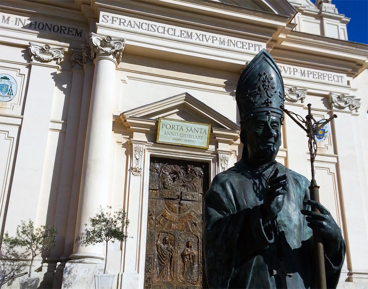 Holy Door of Civitavecchia's Cathedral