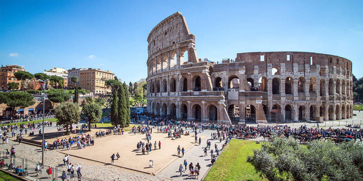 The Colosseum of Rome: an icon of Italy in the world