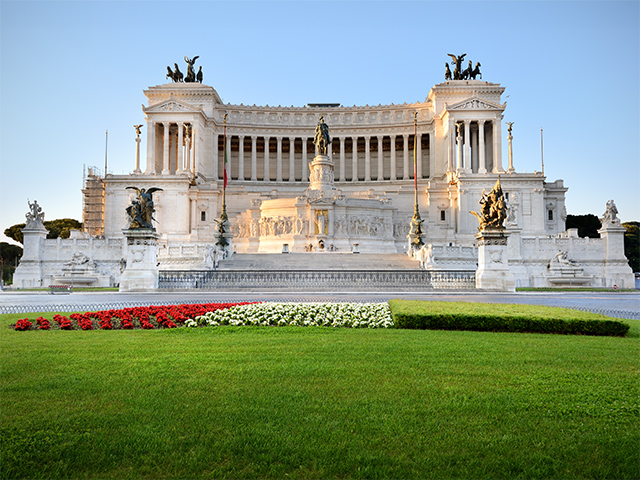 Il Vittoriano e Piazza Venezia
